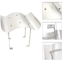 vidaXL Schornsteinabdeckung Edelstahl 40 x 40 x 36 cm Silber