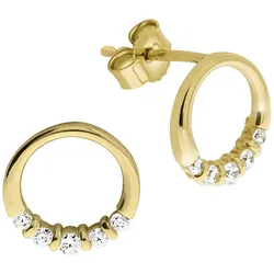 Celesta Gold Ohrring 375/- Gelbgold Zirkonia