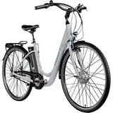 Agon Aurora 28 Zoll E-Bike 28 Zoll Citybike bis 115 km Damen Herren 150 - 175 cm Pedelec Elektrofahrrad 3 Gang und Beleuchtung StVZO