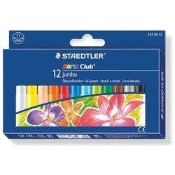 STAEDTLER Noris Club Jumbo - Farbstift - Ölkreide - gemischte Farben (Packung mi