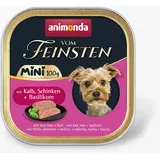 Animonda Vom Feinsten Mini Adult Kalb, Schinken & Basilikum 32 x 100 g