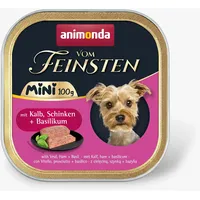 Animonda Vom Feinsten Mini Adult Kalb, Schinken & Basilikum 32 x 100 g