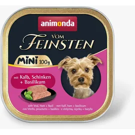 Animonda Vom Feinsten Mini Adult Kalb, Schinken & Basilikum 32 x 100 g