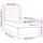 vidaXL Boxspringbett 100 x 200 cm Dunkelgrau