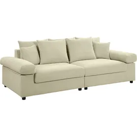 Atlantic Home Collection Big-Sofa Cord 2-Sitzer Beige