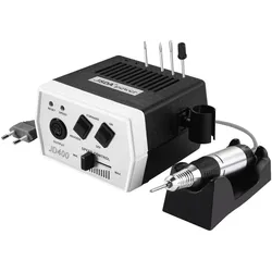 JSDA® Profi Nagelfräser JD400 30000 U/min für Maniküre Pediküre, Keine Vibration, Kein Lärm, Schwarz