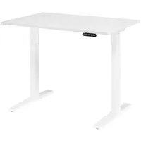 Bümö Schreibtisch 120x80 cm Weiß