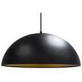 Bamyum Lipeo Industrielle Pendelleuchte Aus Handbemaltem Schwarze Metall – Vintage-kronleuchter E27 Ø50 cm Für Wohnzimmer, Schlafzimmer Oder Esszimmer