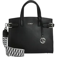 L.Credi Isante Umhängetasche Polyurethan Black