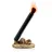 CampFeuer Feuerstahl Zunder wasserabweisend 27 cm