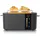 Arendo Langschlitz-Toaster Grau