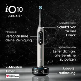 Oral-B iO Series 10 lunar gold + Reiseetui