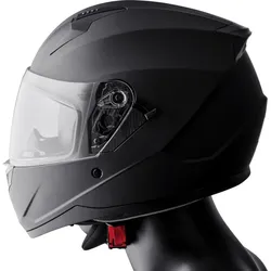 GMS-Moto Hexago, Integralhelm - Schwarz - S