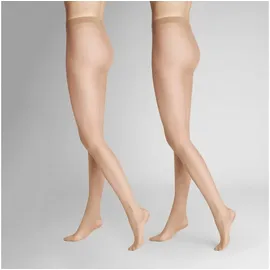 Hudson Damen Strumpfhosen Simply 20 2-Pack transparent matt 20 DEN - 40-42