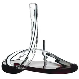 riedel the wine glass company Riedel Fatto a Mano Dekanter Mamba Black/White/Black Optical 3tlg. Set