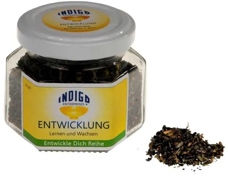 Indigo Räuchermischung Entwicklung (25g)