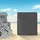 Tectake Schutzhülle für Strandkorb 120 x 80 x 145 cm Grau