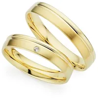Phönix Trauring Schmuck Geschenk Gold 333 Trauring Ehering LIEBE versch. Varianten, Made in Germany, wahlweise mit oder ohne Brillant gelb|goldfarben 61