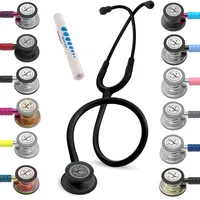 Littmann Classic III Stethoskop mit Gratis Gravur und Penlight (Schwarz)