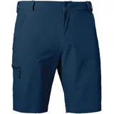 Schöffel Shorts Folkstone vielseitige kurze Wanderhose mit verstellbarem Bund, Outdoor Hose mit praktischen Taschen, dress blues, 52