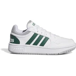 ADIDAS Kinder Basketballschuhe Hoops, FTWWHT/CGREEN/GRETWO, 34