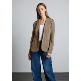 STREET ONE Damen A211912 Blazer Basic, Rich Mocha Mel, 34