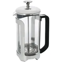 La Cafetière Roma Kaffeebereiter aus Edelstahl, 8 Tassen, silberfarben,