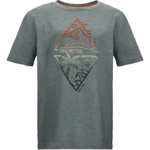 KILLTEC Kos 137 Jungen T-Shirt, grün - 164
