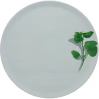 Pizzateller KRÄUTER BASILIKUM (D 33 cm) - weiß - D 33 cm