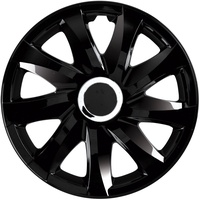 NRM Drift Zoll Radkappen Schwarz,14"