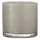 ib laursen Topf Venecia durchgefärbtes Glas, Höhe 10, Ø 10 cm, grau
