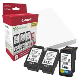 Canon PG-545XL schwarz + CL-546XL CMY 8286B015