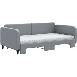vidaXL Tagesbett 100 x 200 cm Hellgrau
