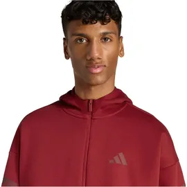 adidas Future Icons 3-Streifen Herren Kapuzensweater, grün - M