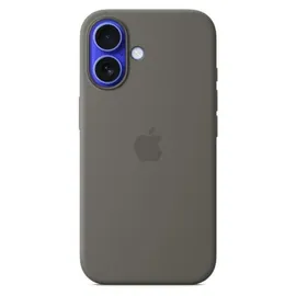 Apple iPhone 16 Plus Silikon Case steingrau