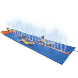 Wehncke Wasserrutsche Doppelrutsche mit 2 Auffang- becken