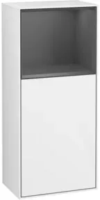 V&B Seitenschrank Wandbeleuchtung Finion 41,8x93,6cm, r, Rg o A m, glo wh. Lac
