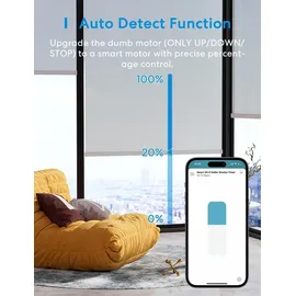 Meross WLAN Rolladenschalter funktioniert mit Homekit, Alexa Rolladen, Smart Jalousien Schalter benötigt Nullleiter, Zeitschaltuhr und Sprachsteuerung, kompatibel mit Siri, Alexa, Google Assistant