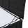 furnicato Garden-Auflagenbox 150 x 50 x 60 cm Schwarz