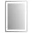 JOKEY Kristall-Form LED-Lichtspiegel FrameLight II 50 cm x 70 cm Rechteckig