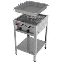 ChattenGlut Gasbräter 2-flammig 480 x 530 x 800 cm