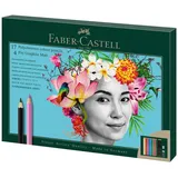 Faber-Castell Polychromos & Pitt Graphite Matt Malset farbsortiert, 23 St.