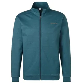 bench. loungewear Bench. Sweatjacke in petrol-meliert, | Gr.: 48/50