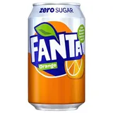 Fanta Orange Zero- pfandfreie - 24 x 0,33 L