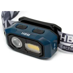 HBM Professioneller wiederaufladbarer Scheinwerfer 480 Lumen, 3 Funktionen, 10-100% dimmbar mit Bewegung