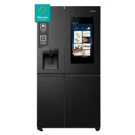 Hisense RS9P628GPFE Side-by-Side (614 l, 1790 mm hoch, Schwarz)