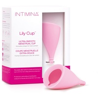 INTIMINA Lily Cup Größe A, Sehr weiche Menstruationstasse, wiederverwendbarer Menstruationsschutz für bis zu 8 Stunden