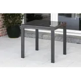 Merxx Balkon-Ausziehtisch 65x65cm graphit/grau (26443-217)
