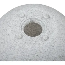 KANLUX Außenleuchte Granit Ø39 cm E27 IP65 grau