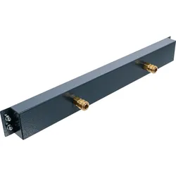 BGS Druckluft-Anschlussleiste 2-fach für Schrankwand-System - 80191